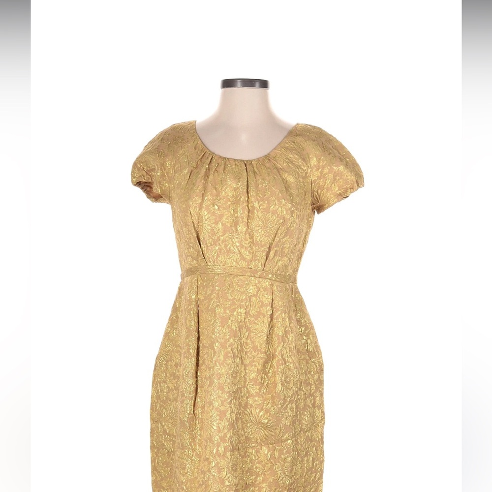 Jcrew Gold Party Dress! Size 2!